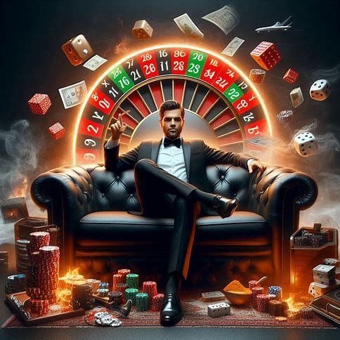 Ilustrasi mekanisme gulungan slot online dengan simbol Wild dan Scatter di platform dana189